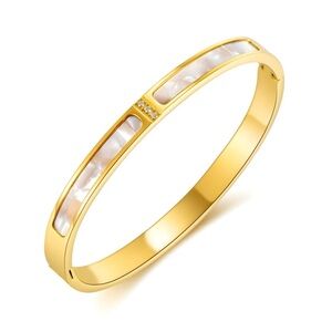 18K GOLD PLATED STAINLESS STEEL BRACELET, INTENSITY
